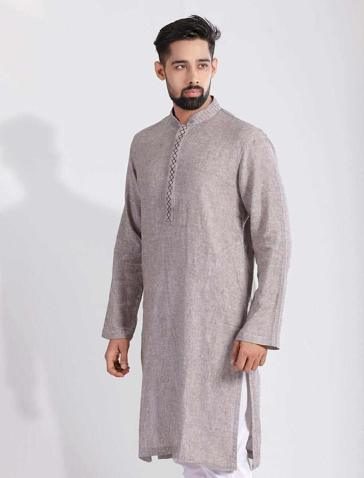 Smart Casual Regular Fit Panjabi - Blucheez