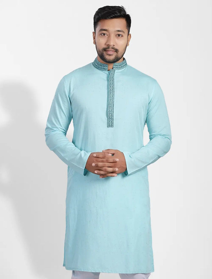 Smart Casual Slim Fit Panjabi - Blucheez