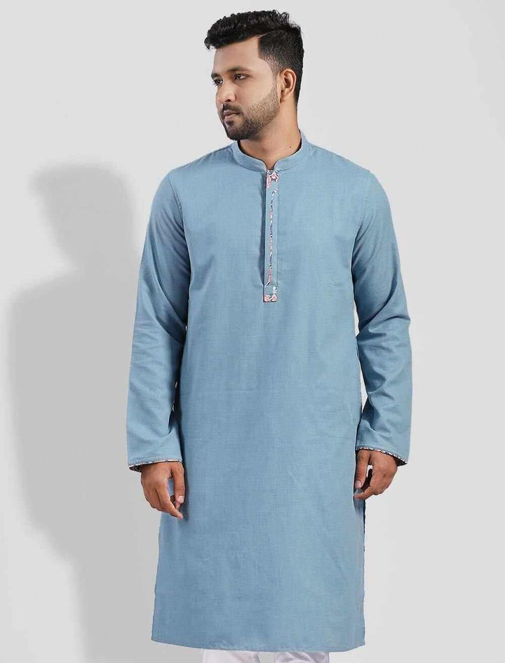 Smart Fashionable Slim Fit Panjabi - Blucheez