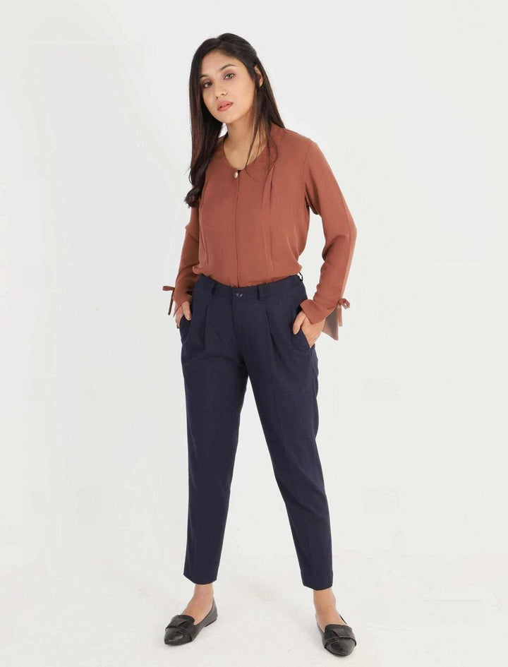 Solid Semi Formal Pant - Blucheez