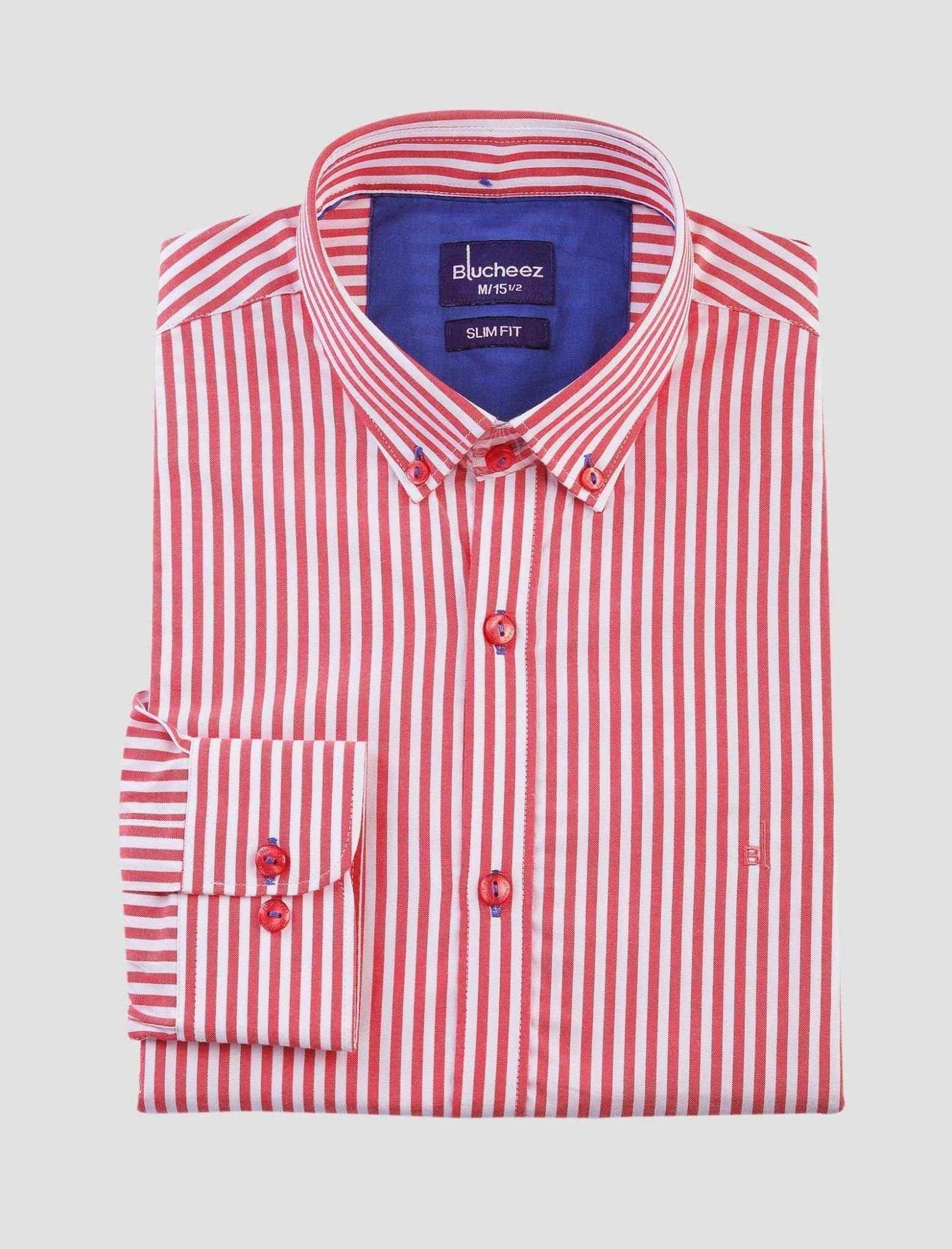 Stripe Formal Shirt - Blucheez