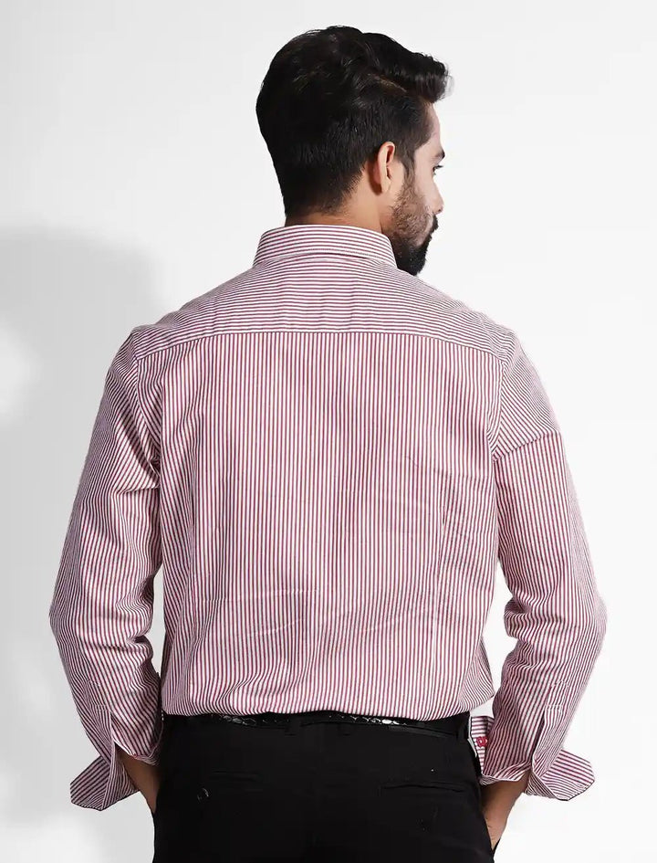 Stripe Men's Formal Shirt - Blucheez