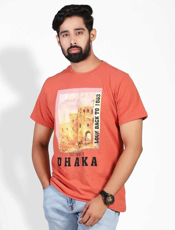 Vintage Dhaka Printed Tee - Blucheez