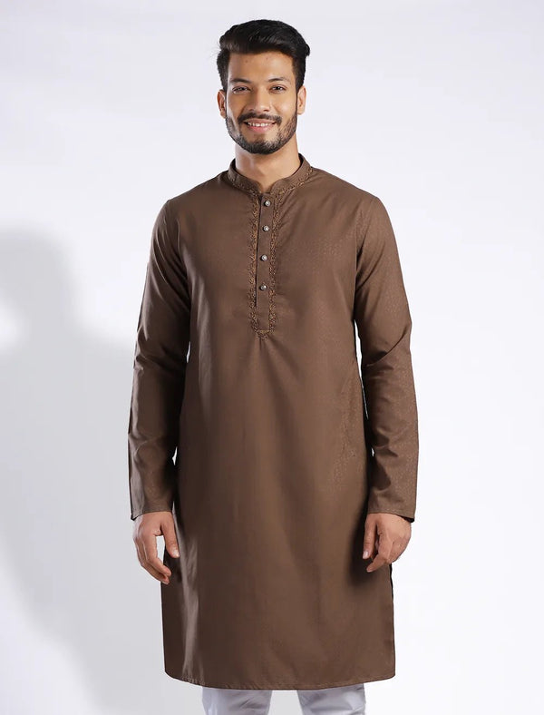 Zardozi Slim Fit Panjabi - Blucheez