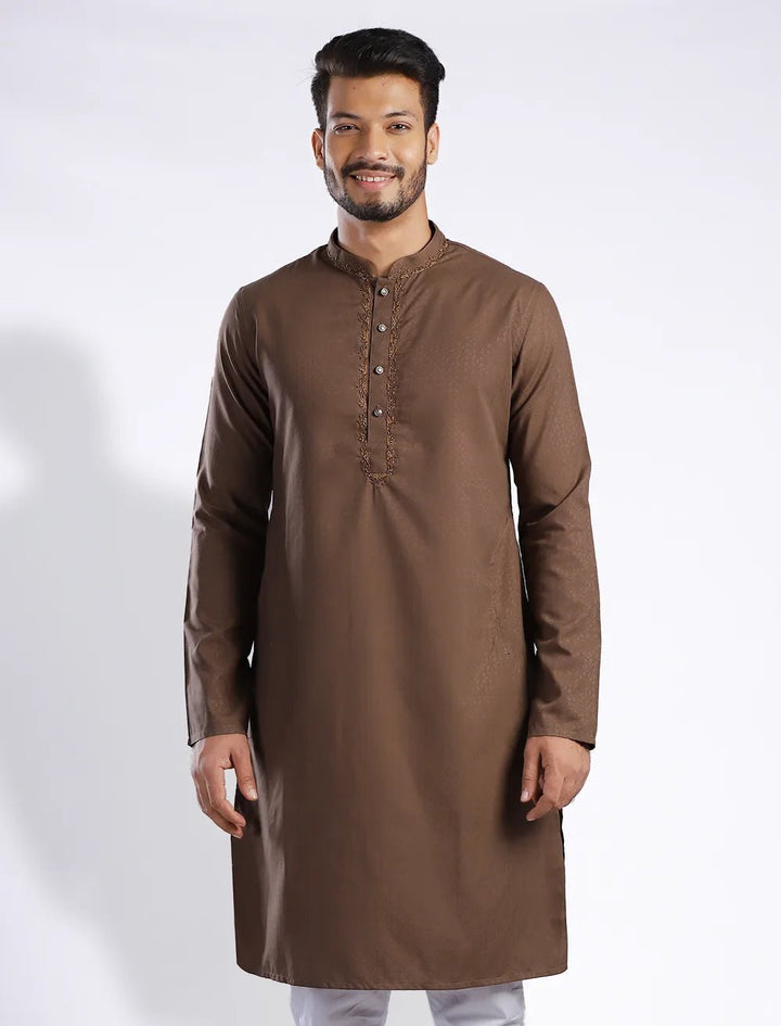 Zardozi Slim Fit Panjabi - Blucheez