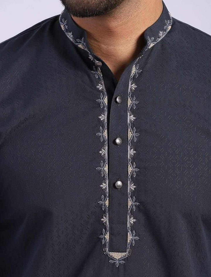 Zardozi Slim Fit Panjabi - Blucheez