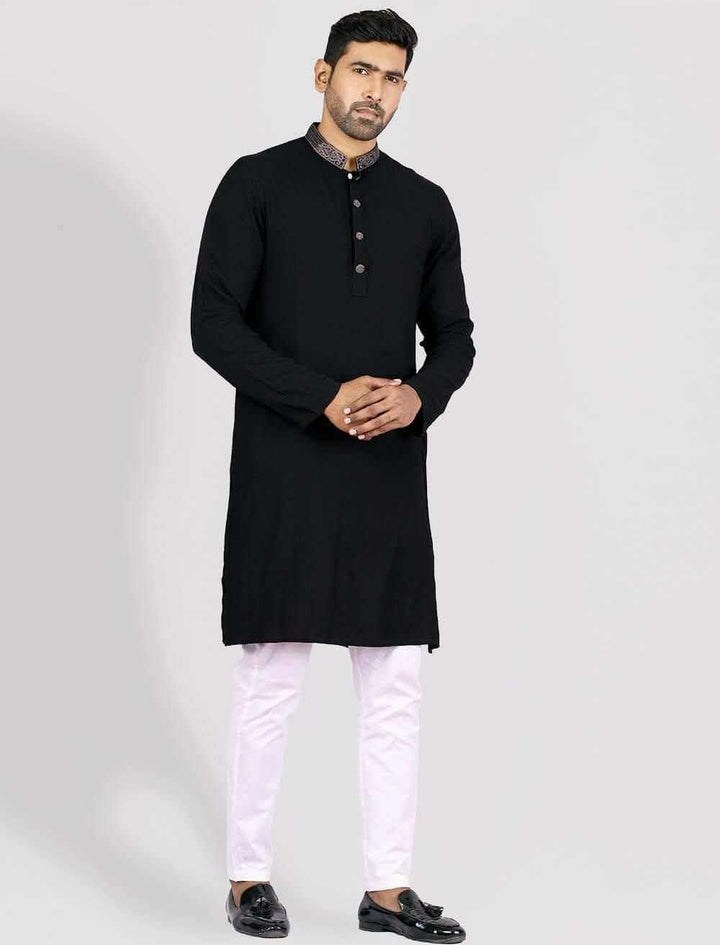 Zardozi Slim Fit Panjabi - Blucheez