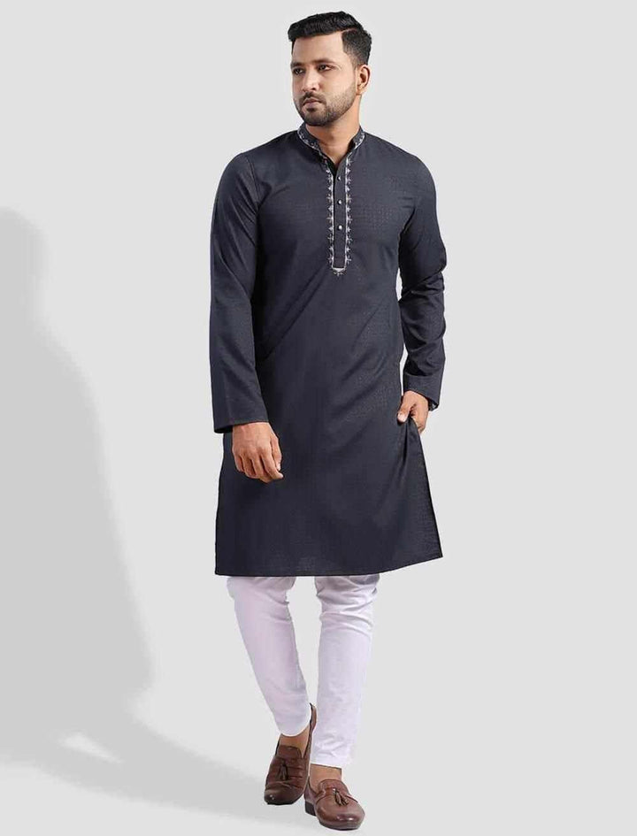 Zardozi Slim Fit Panjabi - Blucheez